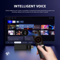 MX10 F3 Dongle TV Inteligente 4K Allwinner H313 60fps 2G+16G Android 13 WiFi 6 Control por Voz Smart TV Box.