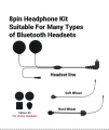 Freedconn Hard Earphone Suit For T-COM SC T-COMVB FDC-VB COLO TCOM-02 Helmet Intercom Motorcycle Interphone Accessories.