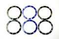 Tilt 38mm * 30.7mm ceramic/aluminum luminous Bezel GMT and diving watch inserts suitable for 40mm men's watch replacement watch. 