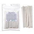 2000PCS 10 ohm-910K ohm 1206 SMD Resistor Kit Assorted set 5% 80values*25PCS SMD Resistors 10K 470/100/680 ohm resistance pack. 