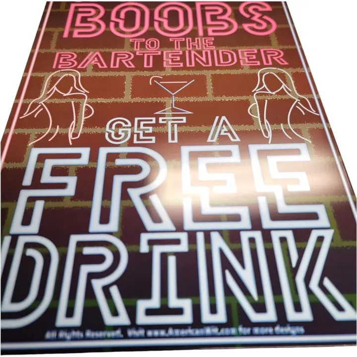 Show%20Your%20Boobs%20to%20the%20Bartender%20%20Funny%20Bartender%20Metal%20%20Signs%20-%20Image%202