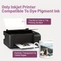 HUSPER Glossy Waterslide Decal Paper for INKJET Printer - CLEAR, 5 Sheets, A4 (8.3×11.7 Inch), Clear Water Slide Transfer Printa.