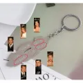 TV Friends Keychains Pin Central Perk Coffee Time Monica Door Frame Lobster Key Chain For Girl Men Best Keyring Jewelry Gift. 