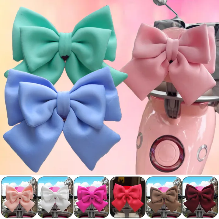 25x23cm%20Electric%20Bike%20Motorcycle%20Helmet%20Decoration%20Bow%20Girl%20Electric%20Vehicle%20Front%20Rear%20Seat%20Decor%20Accessories%20Cute%20Bow%20-%20Image%202