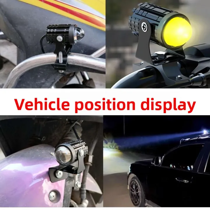 1PCS/2PCS%20100W%2030000LM%20Universal%20Motorcycle%20LED%20Headlight%20Dual%20Color%20ATV%20Scooter%20Driving%20Lamp%20Fog%20Light%20Auxiliary%20Spotlight%20Lamp%20-%20Image%205