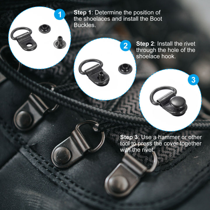 20-50Sets%20Shoe%20Lace%20Hooks%20Shoe%20Boot%20Lace%20Hooks%20Loop%20Ring%20with%20Rivets%20Shoe%20Boot%20Buckle%20D%20Ring%20Eyelet%20Metal%20Repair%20Accessories%20-%20Image%202