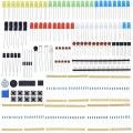 Electronics Components Basic Starter Kit for Arduino UNO Pi with LED Buzzer Capacitor Resistor Button. 