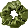 High quality silk satin scrunchies korean raw silk hair ties for damged hair elegant fluffy scrunchies for women and girls Red green navy sky blue black white golden silver peach seagreen lemon. 