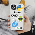 25pcs Development Stickers Programming JS Docker Html Application Geek Hacker DIY Decorative Decal for Laptop Phone Luggage Waterproof. 