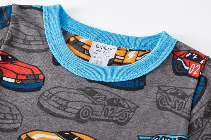 Kids%20Pajama%20Set%20100%25%20Cotton%20Soft%20Car%20Full%20Print%20Loungewear%20Nightwear%20Long%20Sleeve%20Pjs%20for%20Toddler%20Boys%20Girls%20Age%201-8%20Years%20-%20Image%205