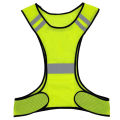High Visibility Running Vest Breathable Sports Reflective Waistcoat Lightweight for Men Women Outdoor Night Riding.
