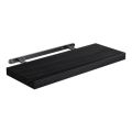 1pc Floating Shelves Wooden Wall Mounted Storage Shelf Deeper Thicker Bathroom Shelves for Living Room, Bedroom, Kitchen. 