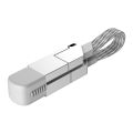 4 in 1 Multi Fast Charging Cable Keychain PD for iPhone Lightning 27W Andriod TYPE-C 60W QC 27W Fast Charging Data Cable Keychai. 