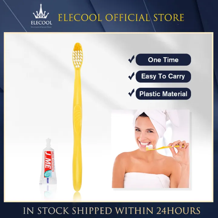 1/5/10PCS Disposable Oral Clean Portable Travel Toothbrush With Toothpaste Kit Convenient Oral Care Teeth Cleaning Brush