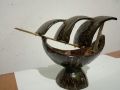 Coconut  Shell  Sailing Boat / Home decoration And Eco-friendly hand Craft Gift. 