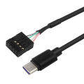 USB Type C to 5 Pin Cable for Computer Motherboard for USBC Secondary Screen PC LCD TURZX Smart Display. 