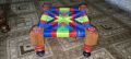 Handmade Mini Charpai Stool | Wooden & Rope Woven Small Chair | Traditional Pakistani Stool. 