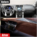 For Toyota Land Cruiser Prado 150 J150 2010-2018 2019 2020 Car Dashboard Cover Avoid Light Pad Anti-UV Carpets Non-Slip Mats. 