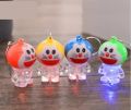 Express Deals Hub:Mini Portable Doraemon Shaped Multicolored Flashlights with Key Ring Cute Keychains Accessories Keyring Key Purse Backpack Car Charms for Kids Gifts.. 