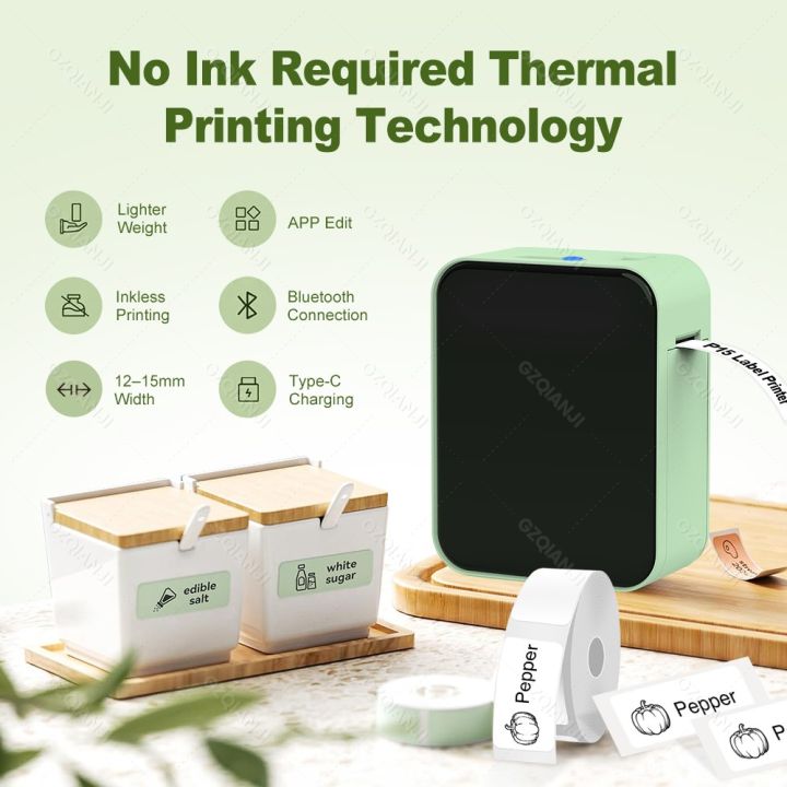 Marklife%20P15%20Wireless%20Bluetooth%20Label%20Printer%20Portable%20Thermal%20Printer%20Similar%20as%20D11%20D110%20D101%20Label%20Machine%20Mini%20Label%20Maker%20-%20Image%202