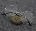 Round Silver Frame Sun Glasses for Girls/Men. 