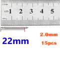 2.0mm Diameter Watch Band Spring Bar Pin Part Stainless Steel Spring Rod Link Pins 16mm 20mm 22mm 24mm Watch Accessories.