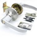 Door Handle Lock Round Entry Security Privacy Sliding Front Doors Entrance Keyed Locks for Bedroom Living Room Household. 