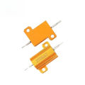 2PCS Wirewound Load Resistor 10W/25W/50W/100W Aluminum Case 4Ω/6Ω/8Ω/0.1-10KΩ for LED Turn Signal Power Resistance. 