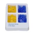 60pcs/Pack Dental Elastic Rubber Fixing Wedges Flexible Interdental Wedge Matrix Matrices Dam Composite Dentistry. 