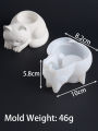 3D Sleeping Cat Memorial Silicone Mold for Resin Cat Candle Holder Angel Animal Keepsake Sympathy Gift DIY Remembrance Craft.