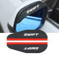 2Pcs Carbon Fiber Car Rearview Mirror Eyebrow Rain Cover for Suzuki Swift Car Accessories. 