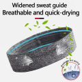 1pcs Sweatband Moisture-Wicking Breathable Men Women Sports Elastic Headband for Fitness gym Running basketball.