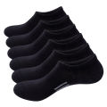 YUEDGE No Show Running Socks 6 Pairs Low Cut Sport Socks Athletic Socks Moisture Wicking for Men and Women Size 37-46. 