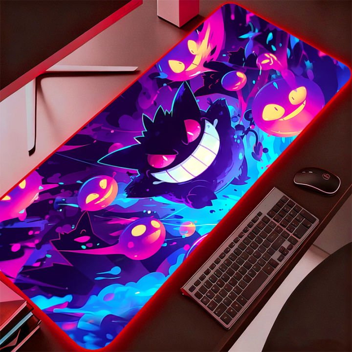 Computer%20Backlight%20Mouse%20Pad%20Pokemon%20Pikachu%20Gengar%20RGB%20Gaming%20MousePad%20Large%20LED%20Gamer%20Keyboard%20Pad%20XXL%20PC%20Desk%20Mat%20Tapis%20-%20Image%202