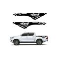 TOYOTA REAR FENDER STICKER 2014 TO 2022 CUSTOMIZED STICKER. 