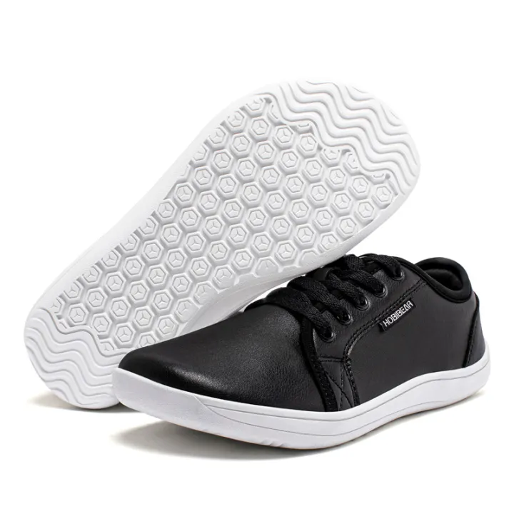 HOBIBEAR%20Minimalist%20Wide%20Toe%20Shoes%20Unisex%20Barefoot%20Zero%20Drop%20Sneakers%20Casual%20Artificial%20Leather%20Fashion%20Shoes%20-%20Image%202