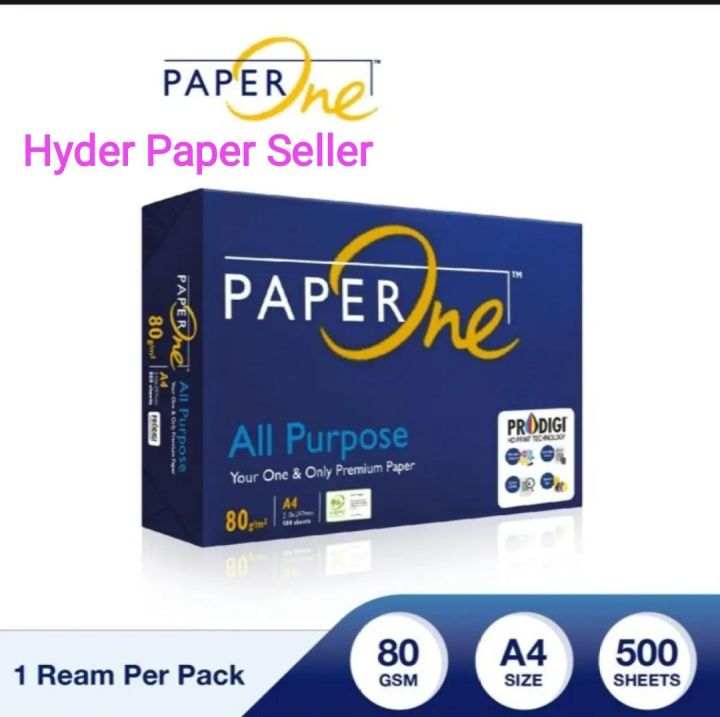 Paper one A4 Size 80 Gsm A4 Size