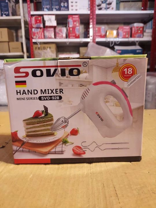 Sonvio Hand Mixer SVO-928 In stock·Brand: Warsak Imported Collection