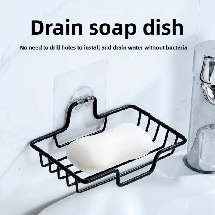Stainless%20Steel%20Wall%20Mounted%20Soap%20Holder%20No%20Drill%20Bathroom%20Hanger%20Holds%202%20Soaps%20%20for%20Halloween%20Christmas%20Home%20Use%20-%20Image%203