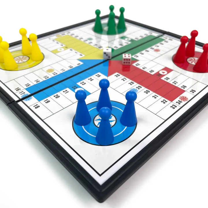 Foldable%20Magnetic%20Dice%20Board%20Game%20Portable%20Plastic%20Chessboard%20Tabletop%20Strategy%20Game%20Travel%20Outdoor%20Game%20Set%20-%20Image%202