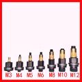 1PC M3 M4 M5 M6 M8 M10 M12 Hand Rivet Nut Gun Head Nuts Simple installation Riveter Rivnut Tool Accessory For Nuts. 