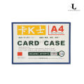 Various color frame hard plastic cardcase with magnet and document holder. 