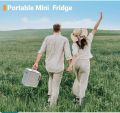 AstroAI Mini Fridge 6 Litre/8 Can Skincare Fridge for Bedroom - With Upgraded Temperature Control Panel, AC/12V DC Thermoelectric Portable Cooler and Warmer. 