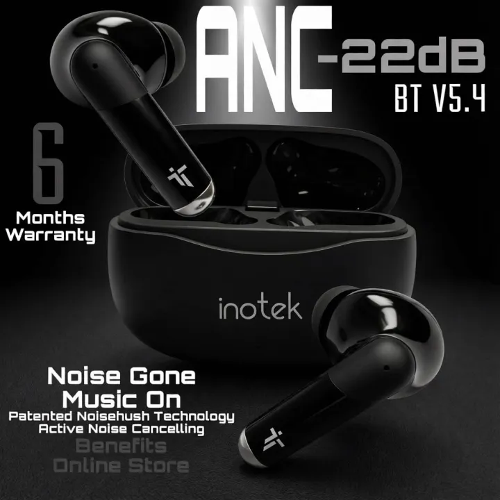 Airpods%20Inotek%205.4%20ANC/ENC%20True%20Wireless%20Stereo%20High-Definition%20Sound%20Quality%20-%20Image%207