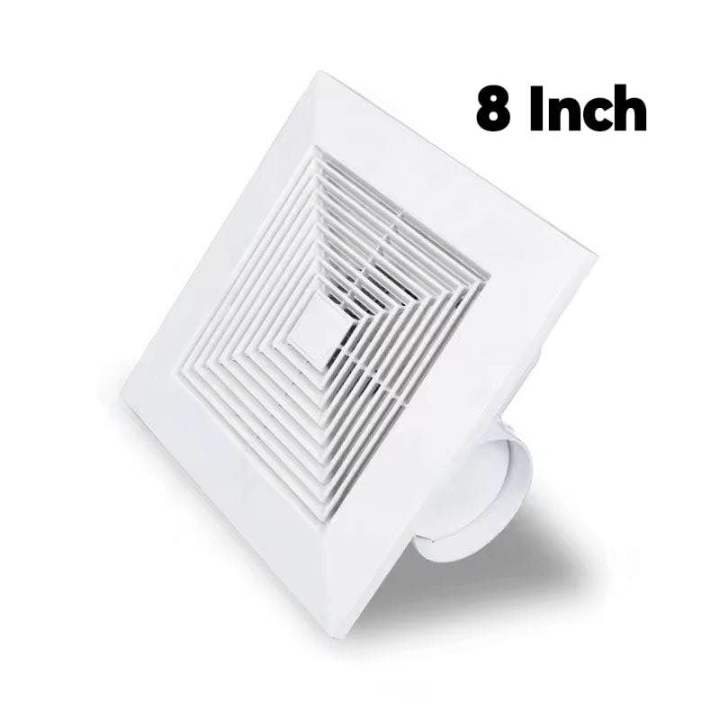 8 Inch Plastic Casing Kitchen Ceiling Ventilation Extractor Fan | Daraz.lk