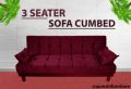 Sofa Combed-wooden sofa cum bed-High Quality sofa cum bed  with Two Cushion(Multicolor). 