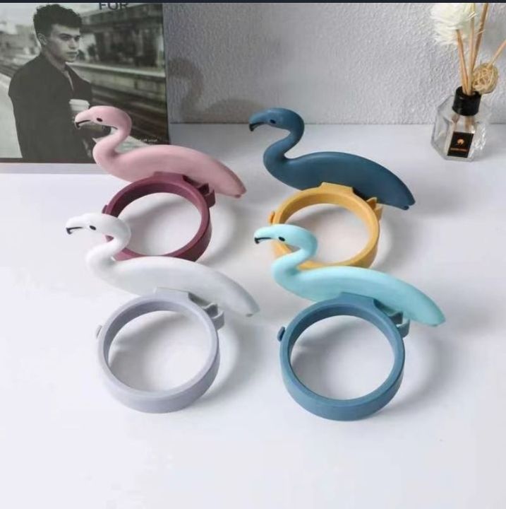 Self Adhesive Waterproof Plastic Wall Mount Hair Dryer Holder