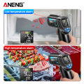 ANENG TH104 Infrared Handheld Temperature Gun -50~550℃ IR laser Sensor Thermometer Thermal Imager VA Screen Meter Pyrometer Tool. 