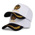 Unisex CAPTAIN/FIRST MATE Letter Embroidery Baseball Caps Spring and Autumn Outdoor Adjustable Casual Hats Sunscreen Hat.