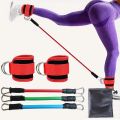 【Seasonal Sale】 TPE Resistance Bands Ankle Straps Fitness Booty Band Squat Glute Workout Yoga Gym Guard Leg Strength Safety Extensions.